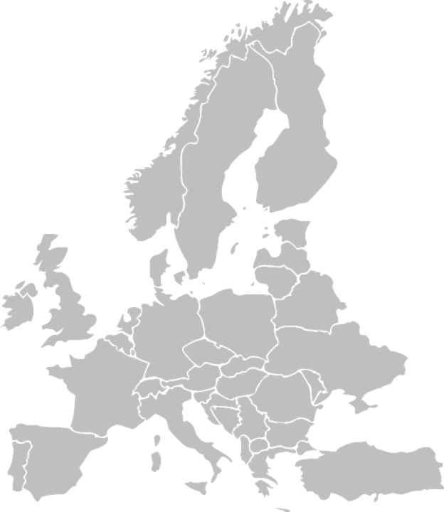 mapa europy